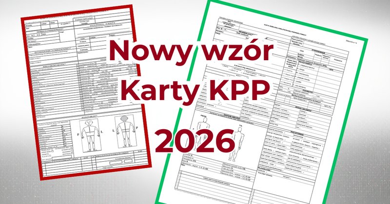 Nowy, aktualny wzór Karty Kwalifikowanej Pierwszej Pomocy (KPP) 2026