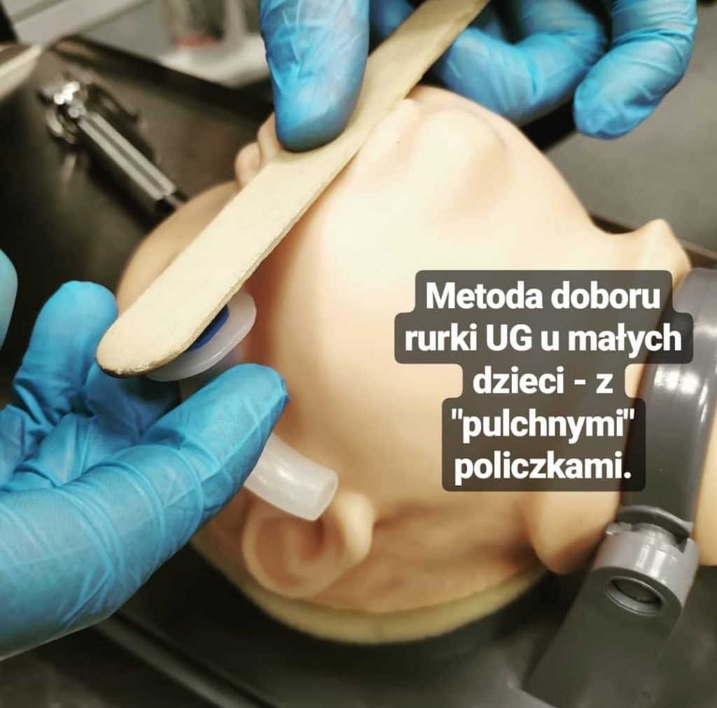 Dobór rurki UG u niemowlaka